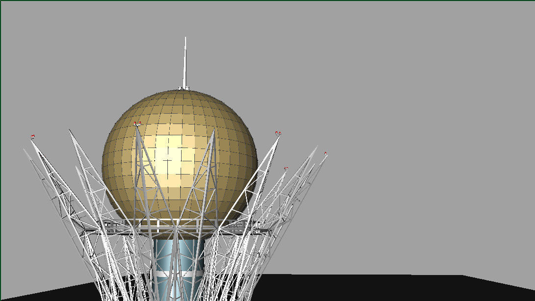 Bayterek Baiterek Astana Kazakhstan 3D model_3