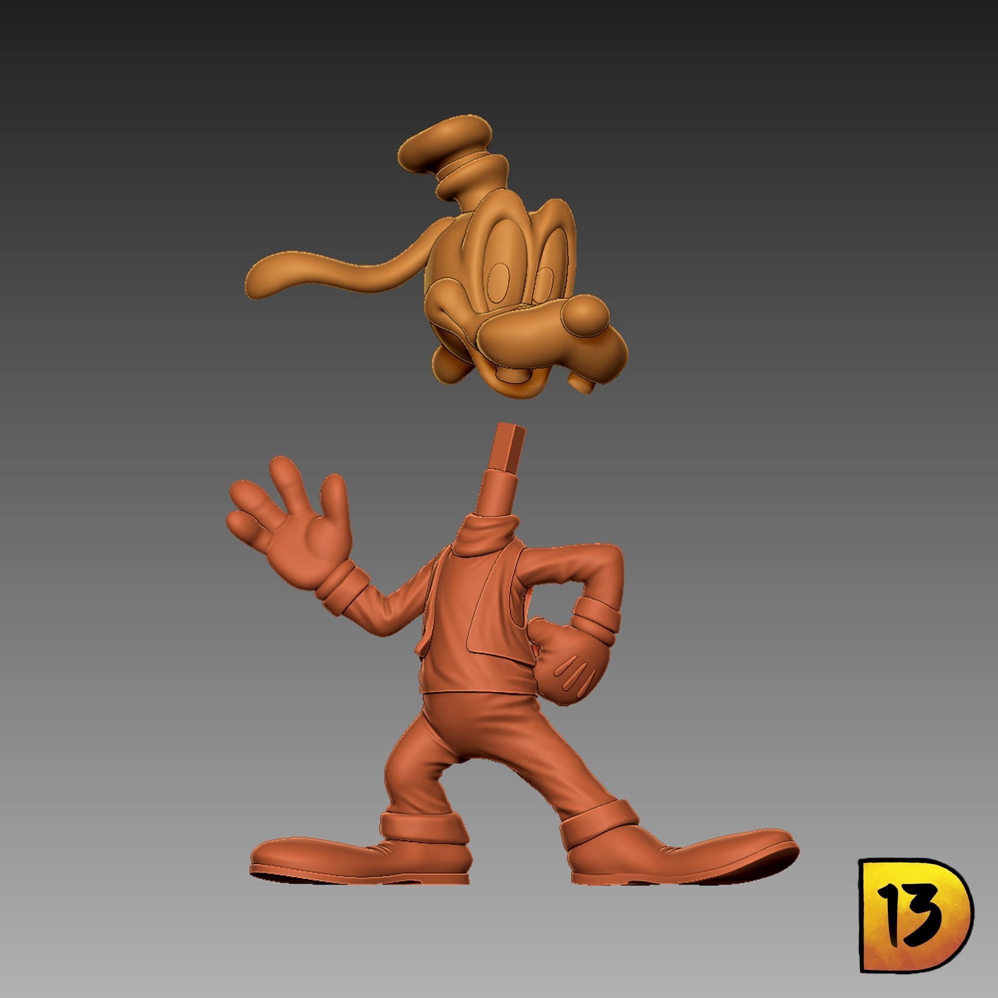 MiniPrint 003 - Goofy 3D print model_3