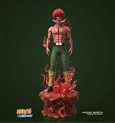 Might Guy - Naruto 3d print model