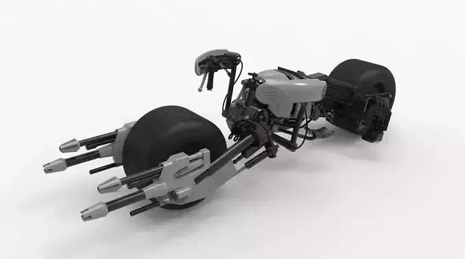 Batman Batpod Motorcycle 3D print model