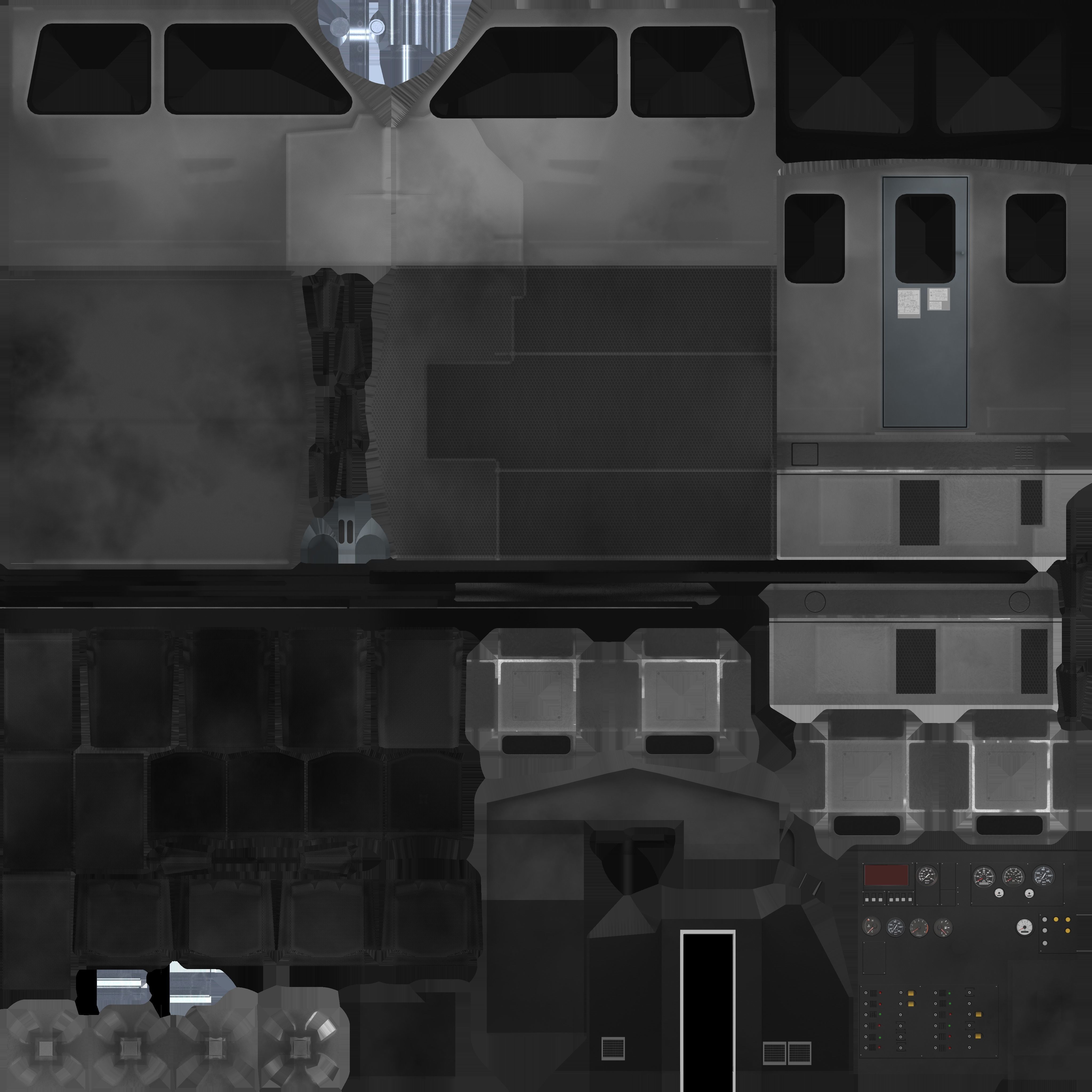 SeaArk US Navy Police Low-poly 3D model_6