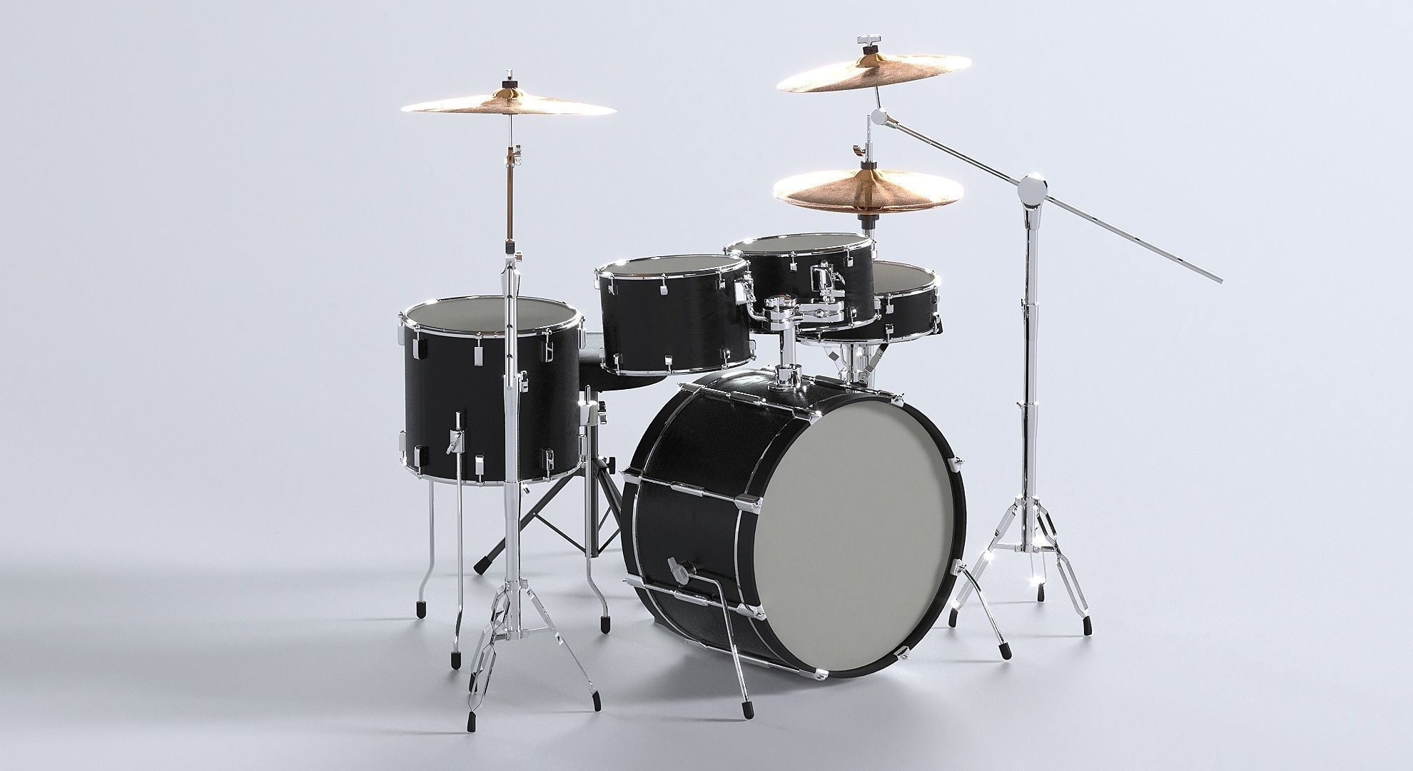 Drum kit 3D model 3D model_5