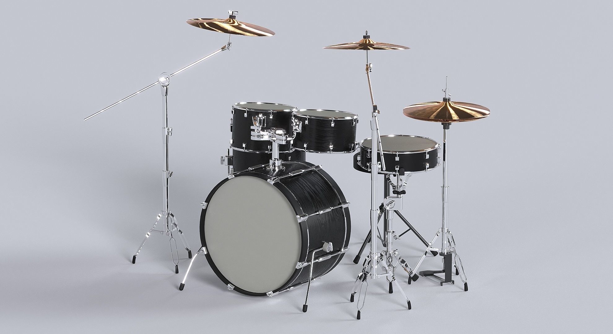 Drum kit 3D model 3D model_24