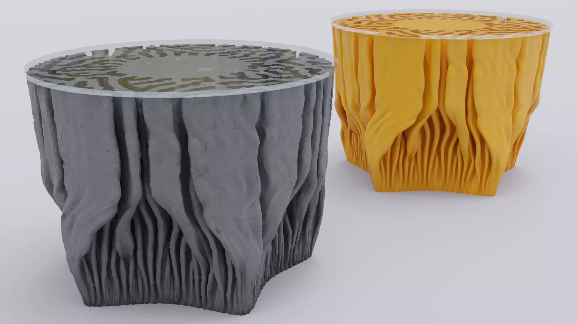 Differential Coffee Table 3D model