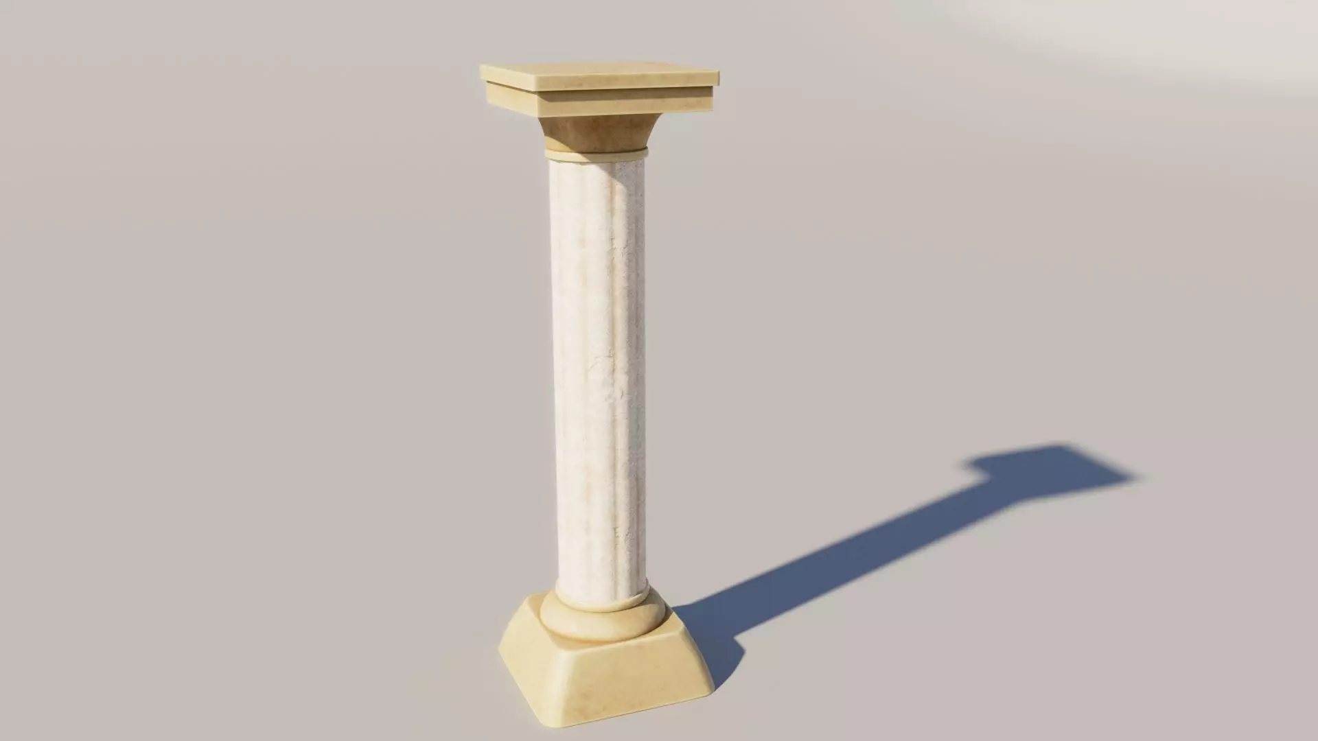 Fantasy Column Free low-poly 3D model