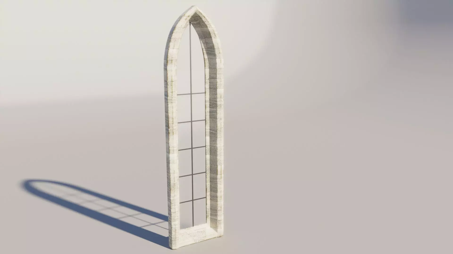 Cathedral Window Free low-poly 3D model