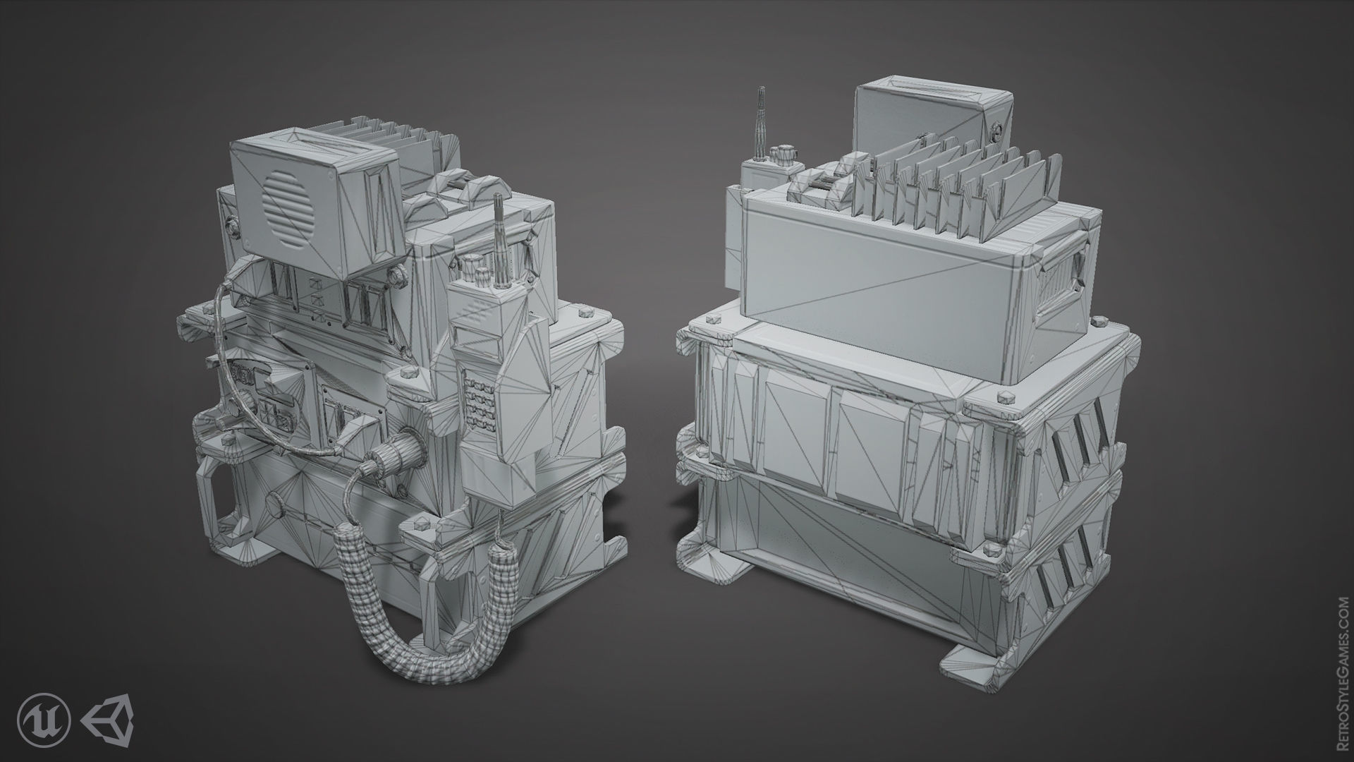 Defense Line Vol7 - Military Operations Hub Low-poly 3D model_4