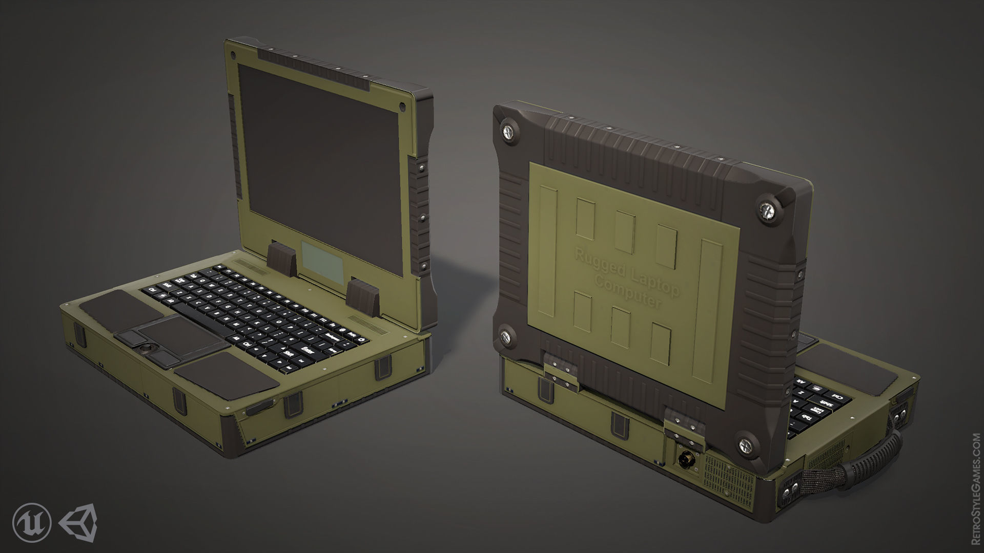 Defense Line Vol7 - Military Operations Hub Low-poly 3D model_5