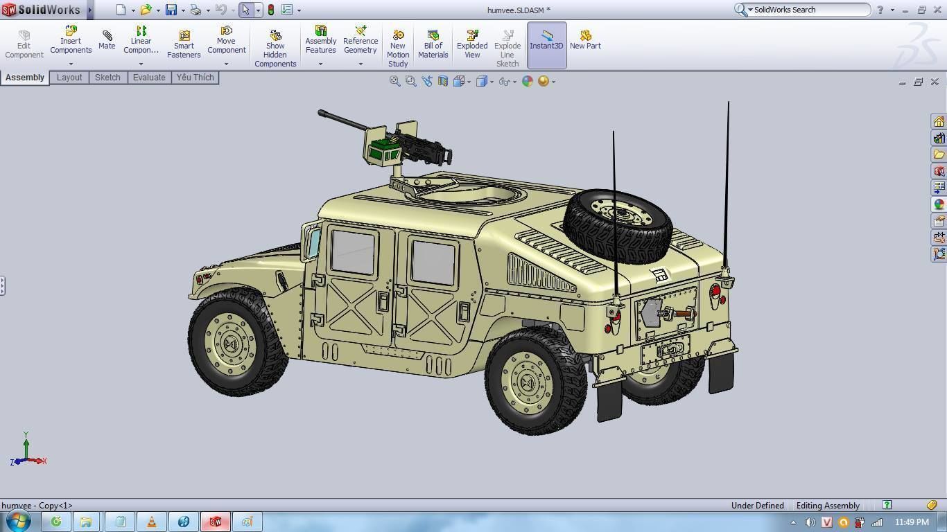 Humvee 3D print model_10