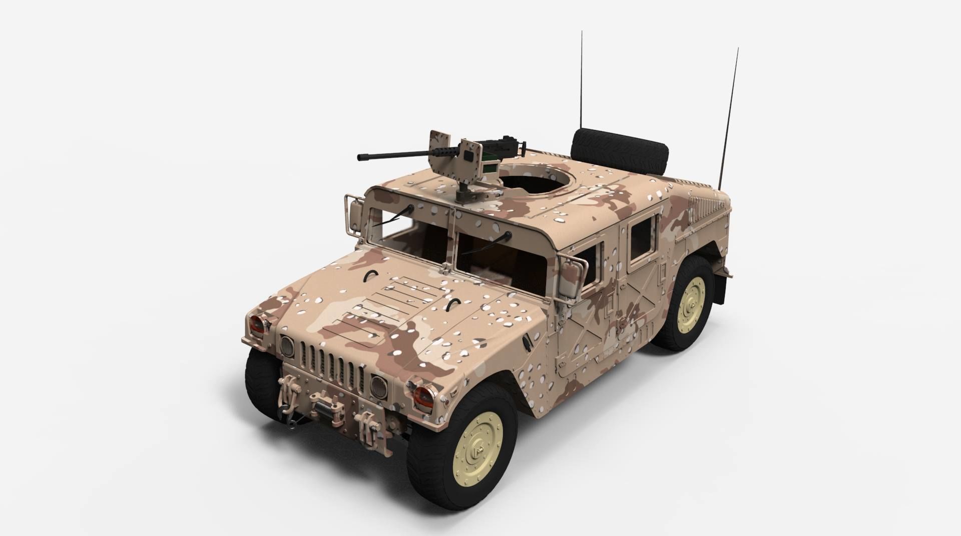 Humvee 3D print model_7