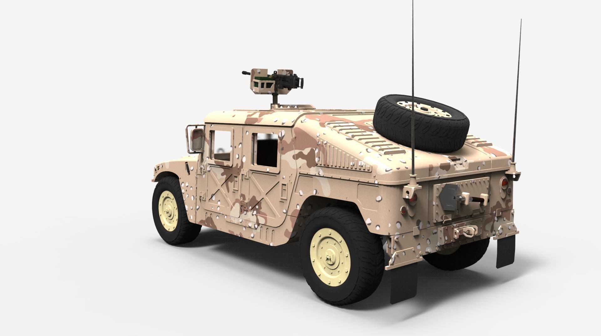 Humvee 3D print model_6