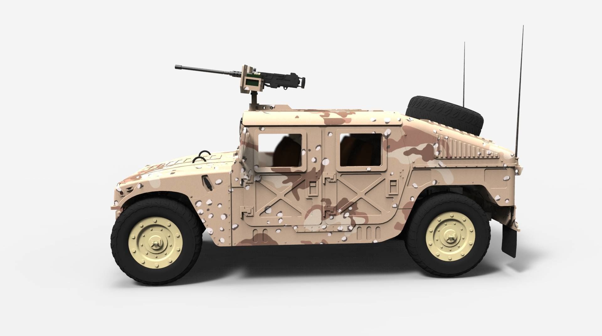 Humvee 3D print model_4