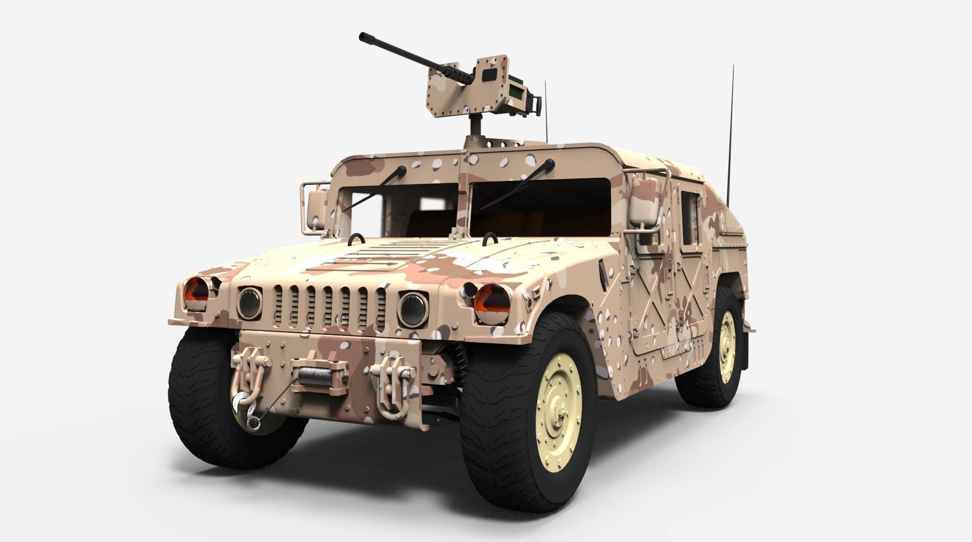 Humvee 3D print model_9