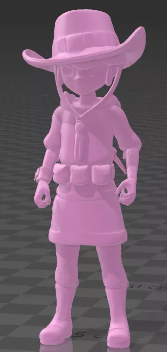 Lian pokemon trainer  3D print model_0