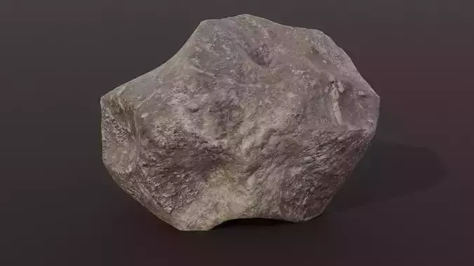3D Rock 09 PBR Low-poly 3D model
