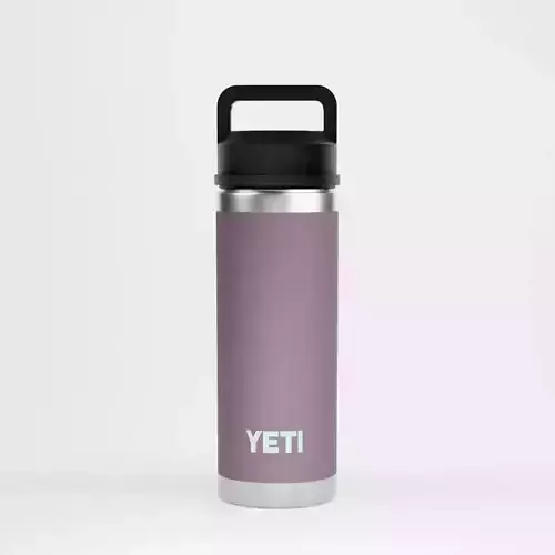 Steel Water flask highquality 3d model with yeti logo