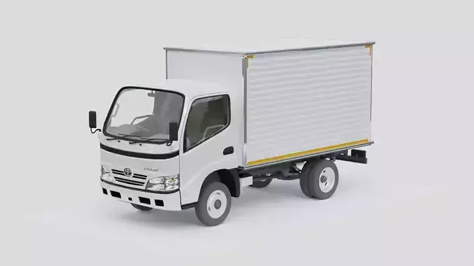 Toyota Dyna 1999 Low-poly 3D model