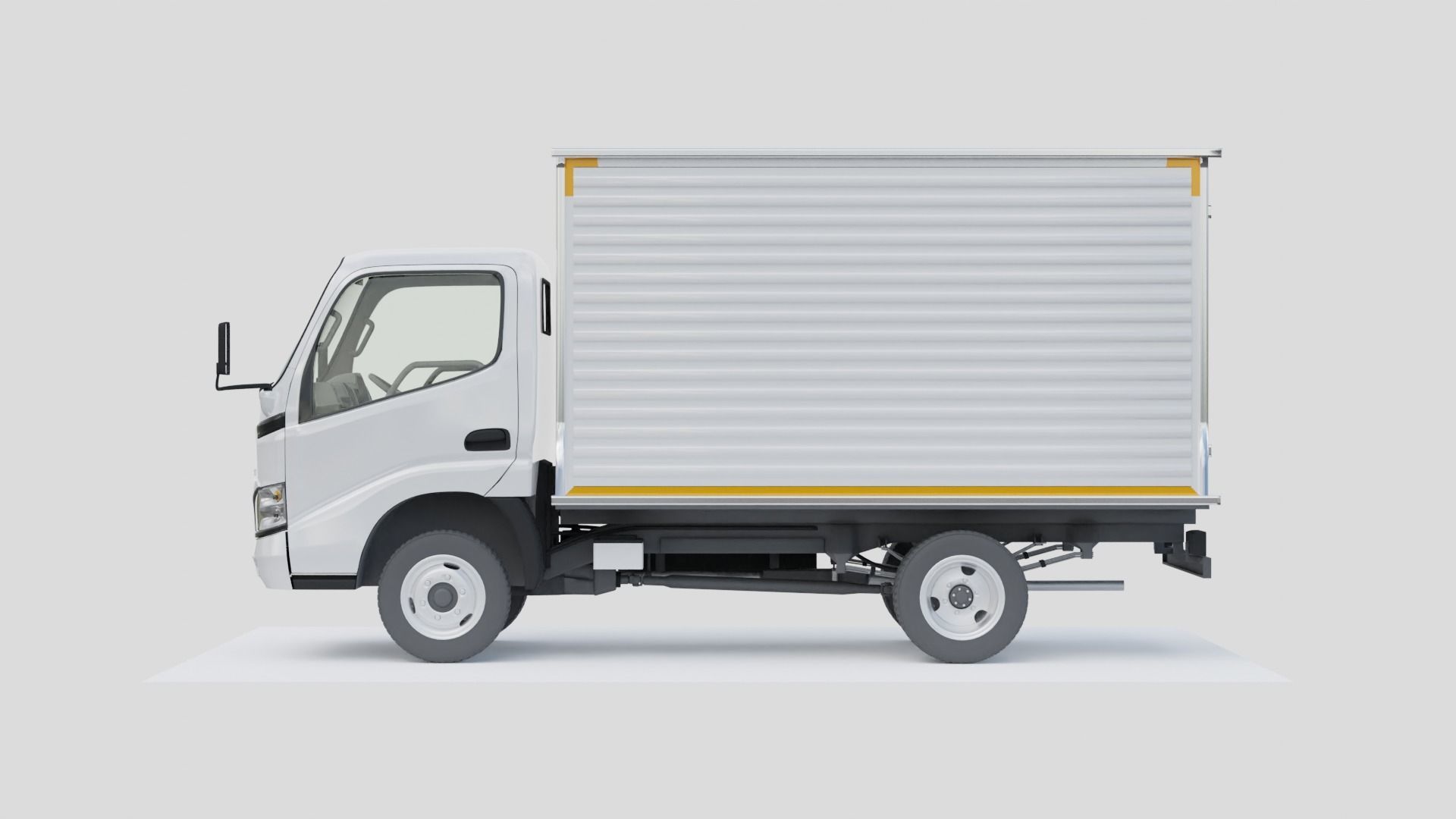 Toyota Dyna 1999 Low-poly 3D model_4