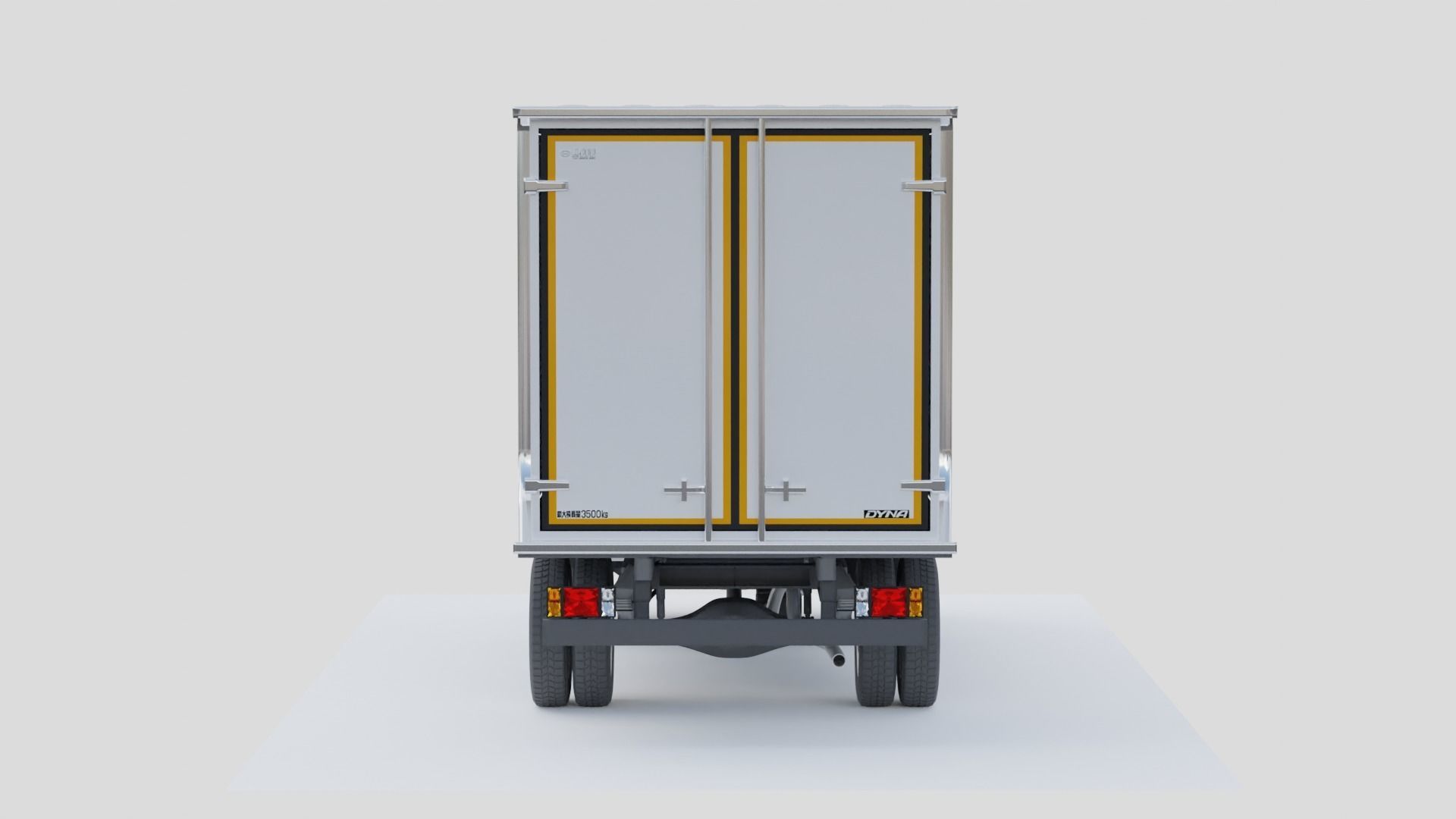 Toyota Dyna 1999 Low-poly 3D model_6