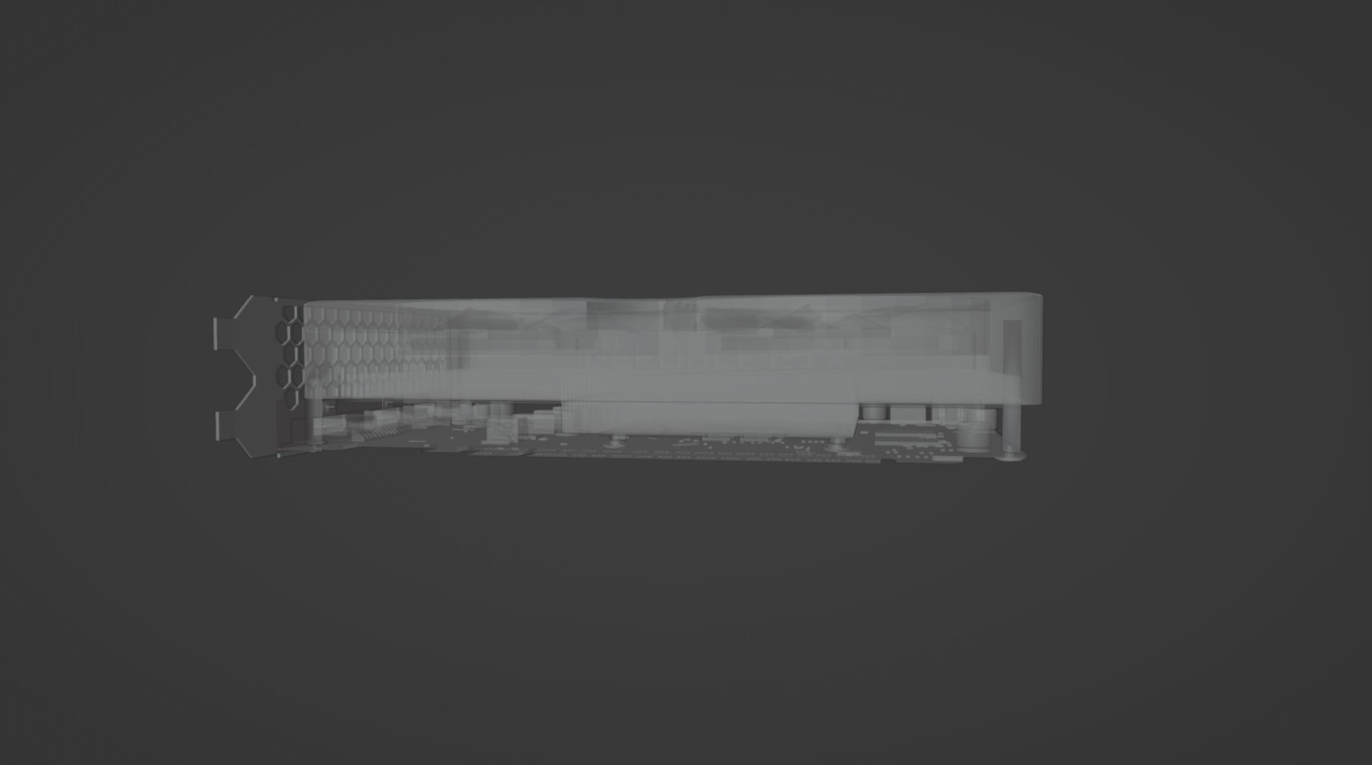 Palit NVIDIA GTX 1650 Super Graphics card Free low-poly 3D model_5