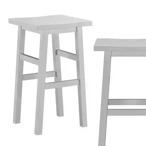 Artiss Beech Wood Bar Stool 3D model