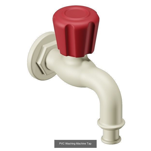 PVC WATER FAUCET PACK 3D Model Collection_5