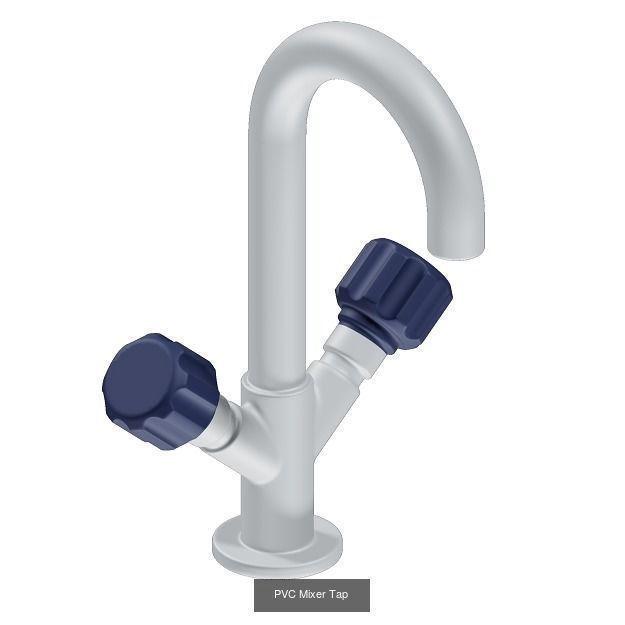 PVC WATER FAUCET PACK 3D Model Collection_3