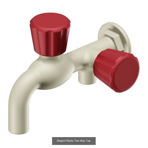 PVC WATER FAUCET PACK 3D Model Collection_1