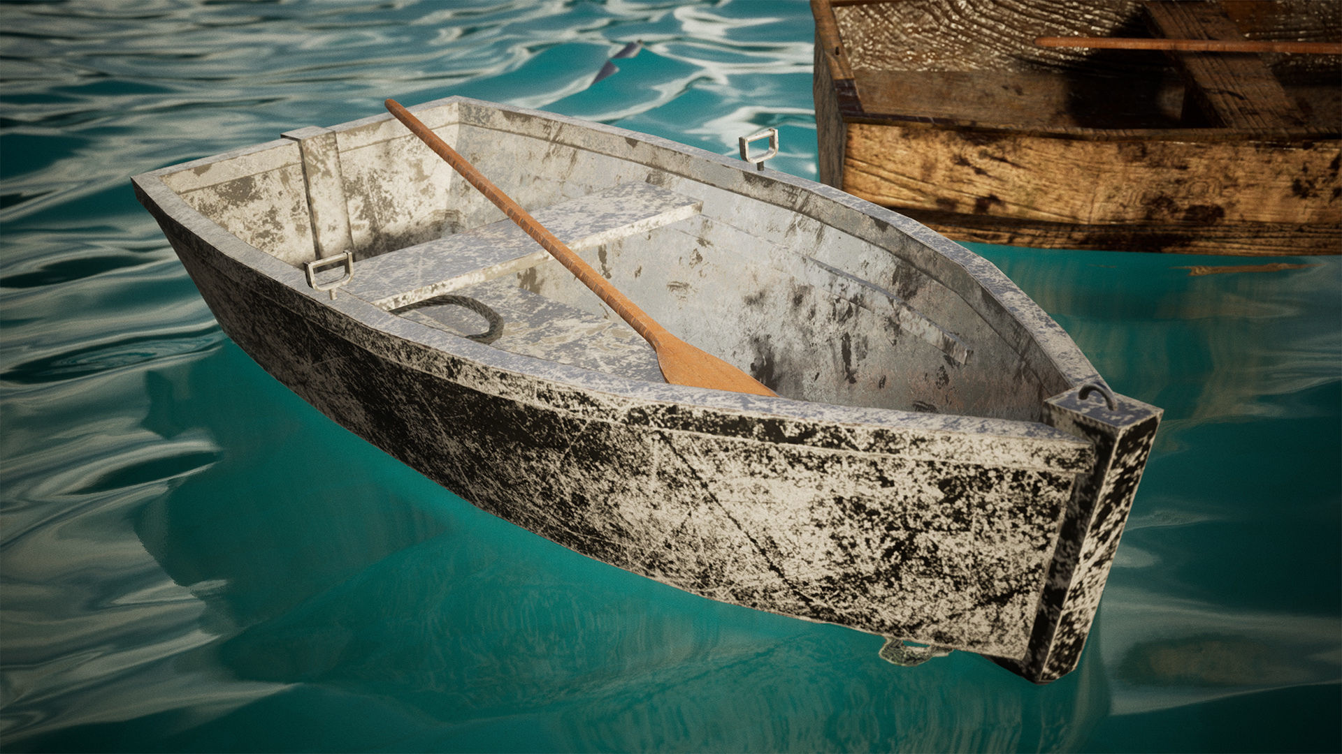 Boats Package 12 Assets Low-poly 3D model_9