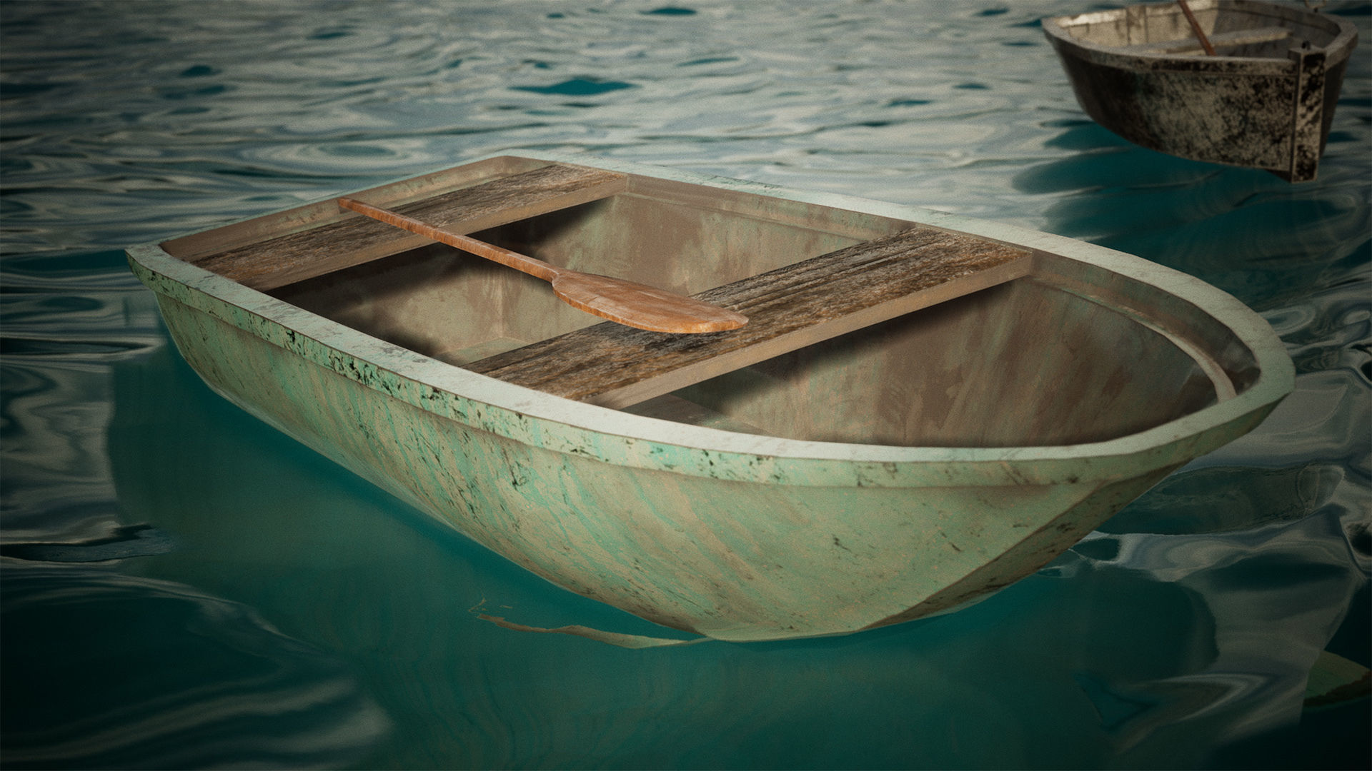 Boats Package 12 Assets Low-poly 3D model_10