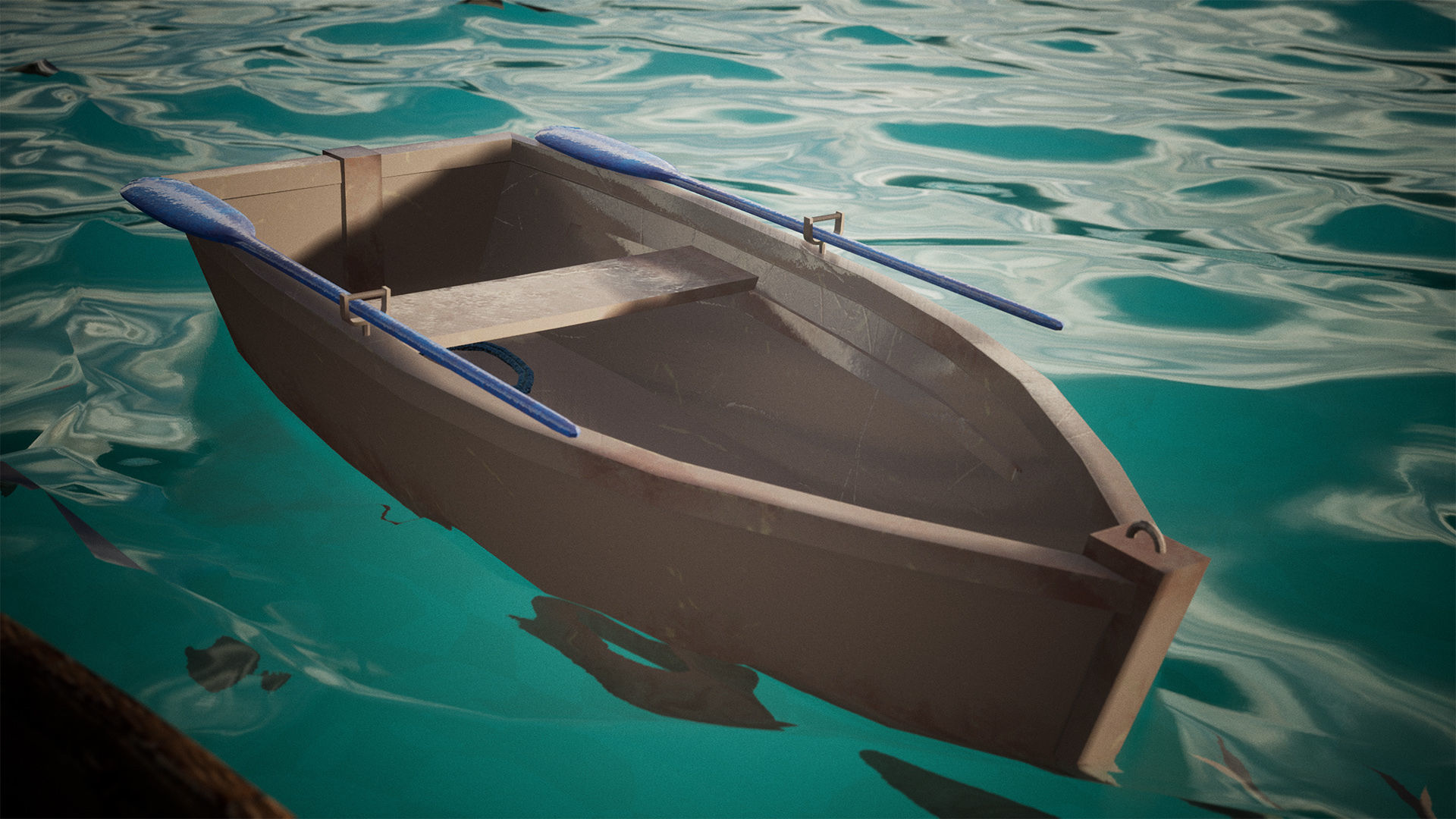 Boats Package 12 Assets Low-poly 3D model_5