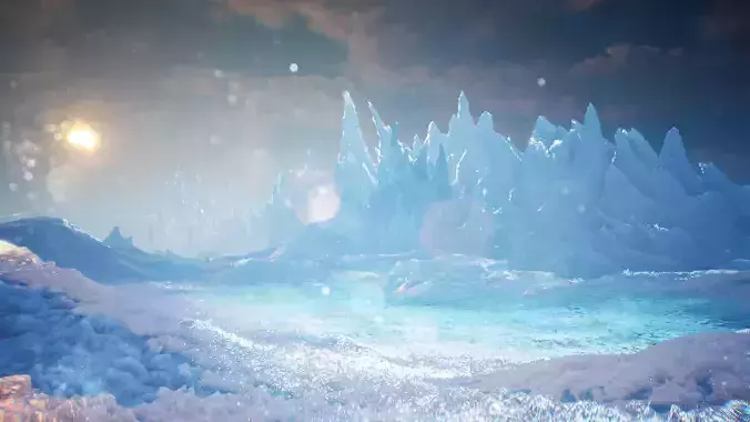 Arctic Landscape 25 Assets