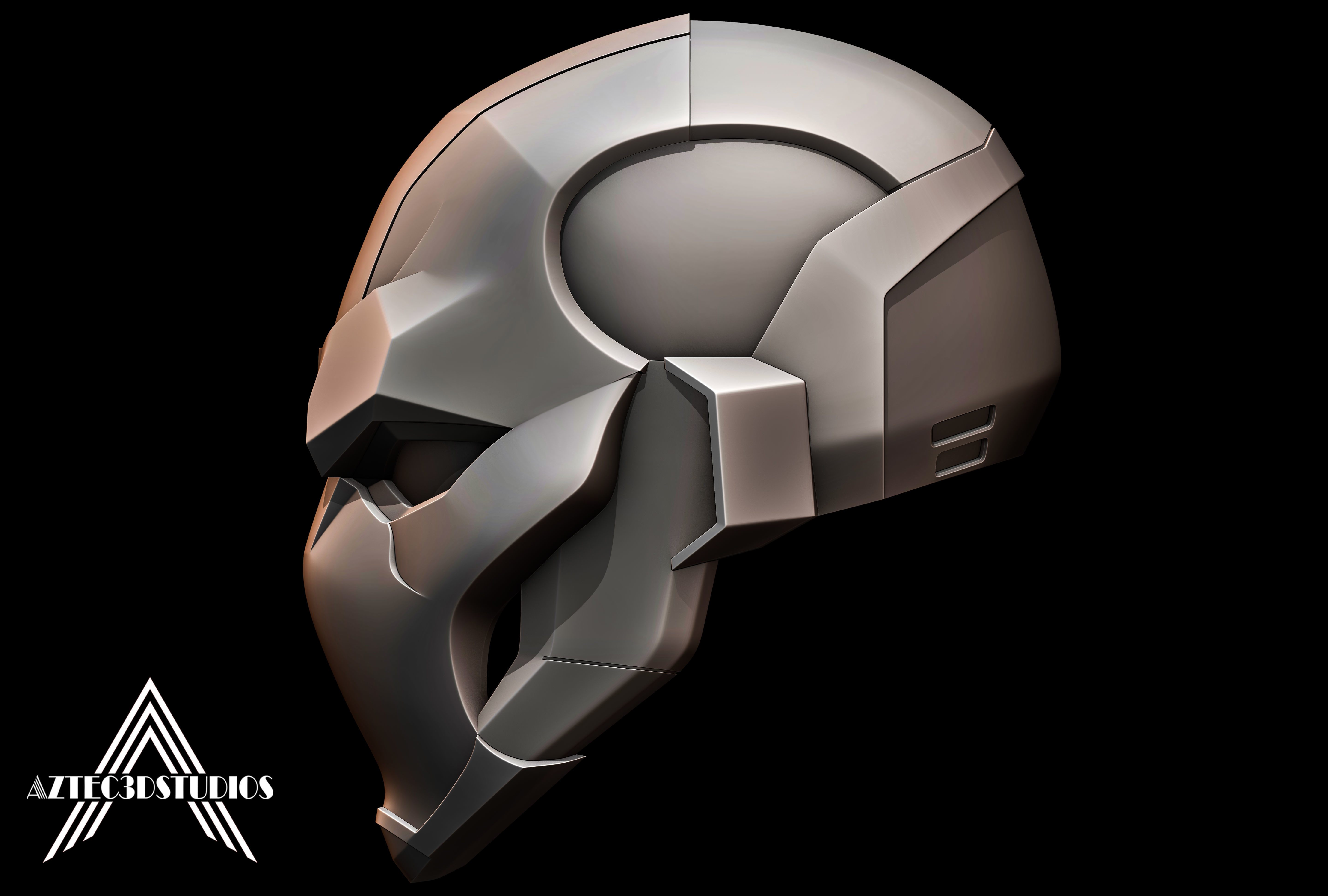 Red Hood Eternal Concept Helmet for 3D Printing 3D print model_2