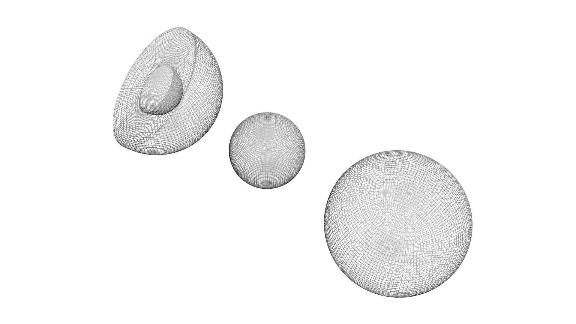 Earth Inner and Outer Core 3D model_11