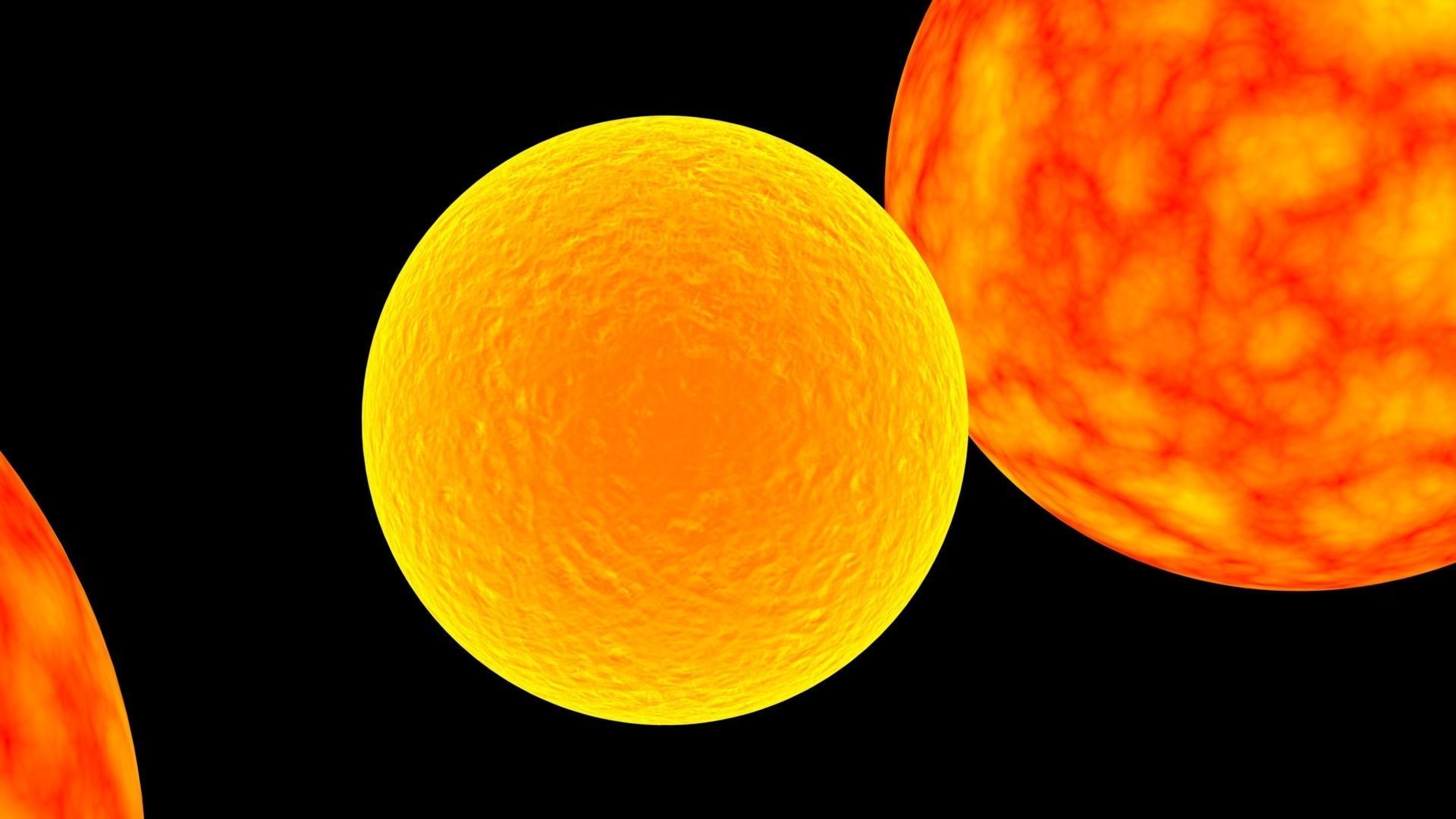 Earth Inner and Outer Core 3D model_4