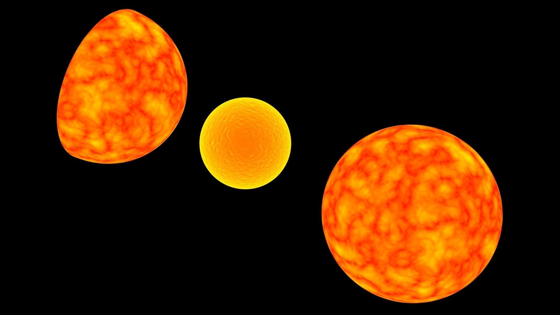 Earth Inner and Outer Core 3D model_3