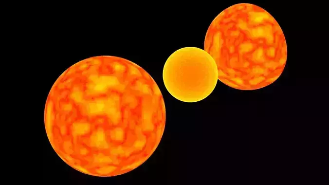 Earth Inner and Outer Core 3D model