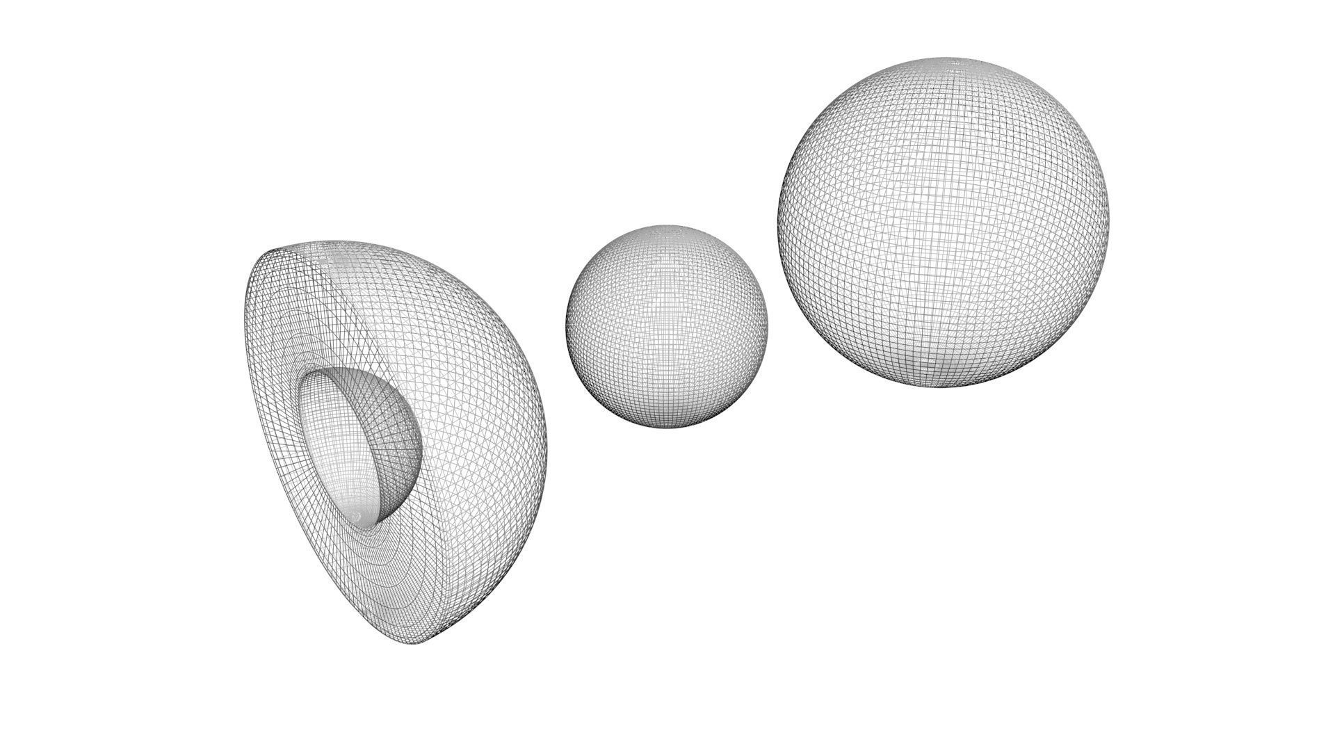 Earth Inner and Outer Core 3D model_10