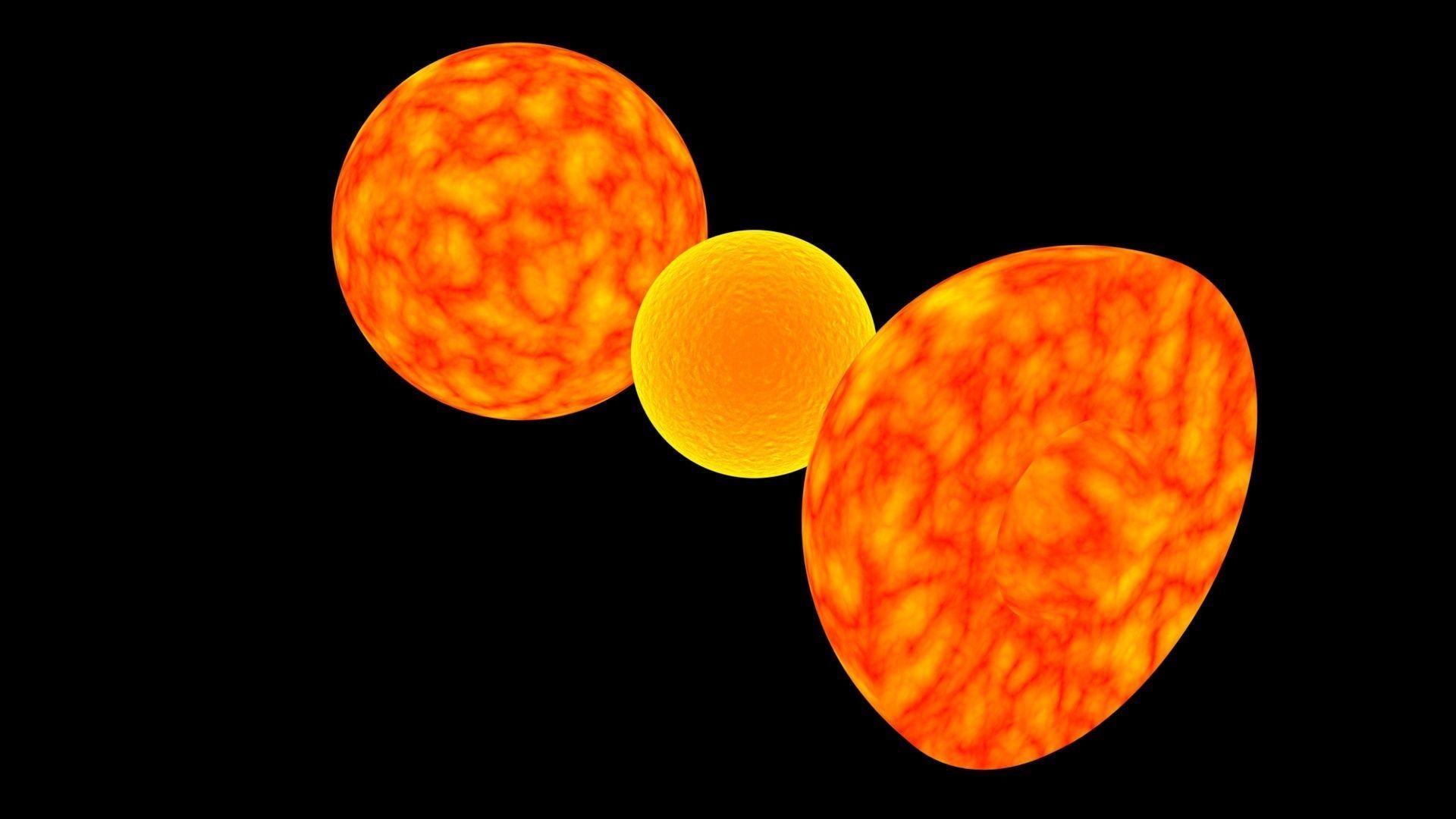 Earth Inner and Outer Core 3D model_1