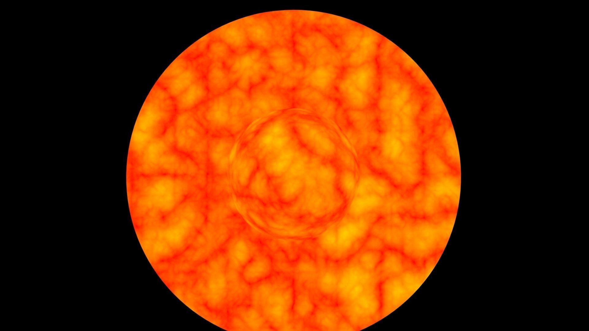 Earth Inner and Outer Core 3D model_6