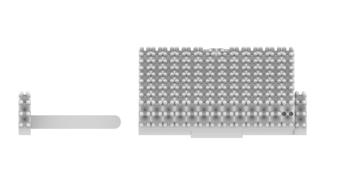 Broche de caja  3D print model_1
