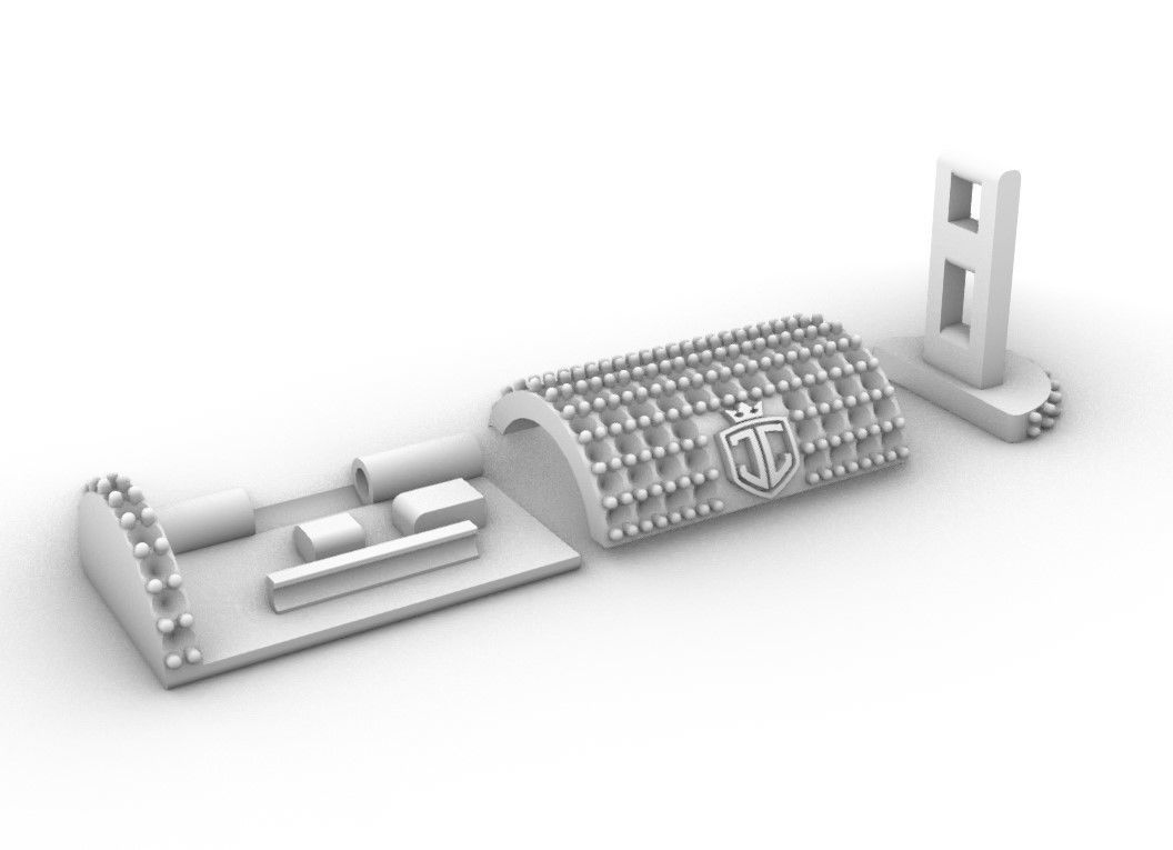 Broche de caja para esclava 3D print model_2