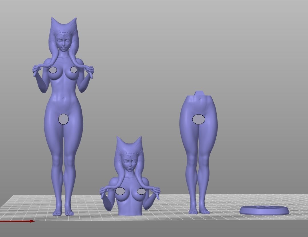CUTIE TOGRUTA GIRL 3D print model_14