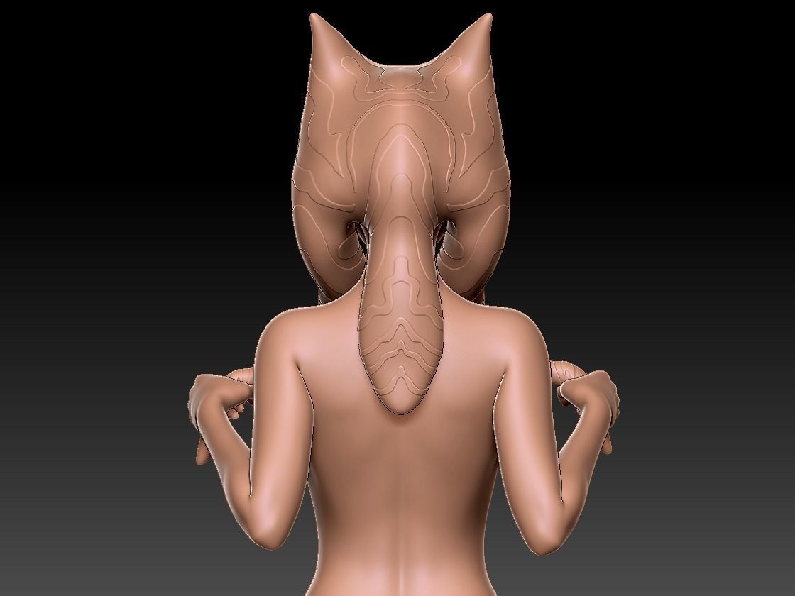 CUTIE TOGRUTA GIRL 3D print model_10