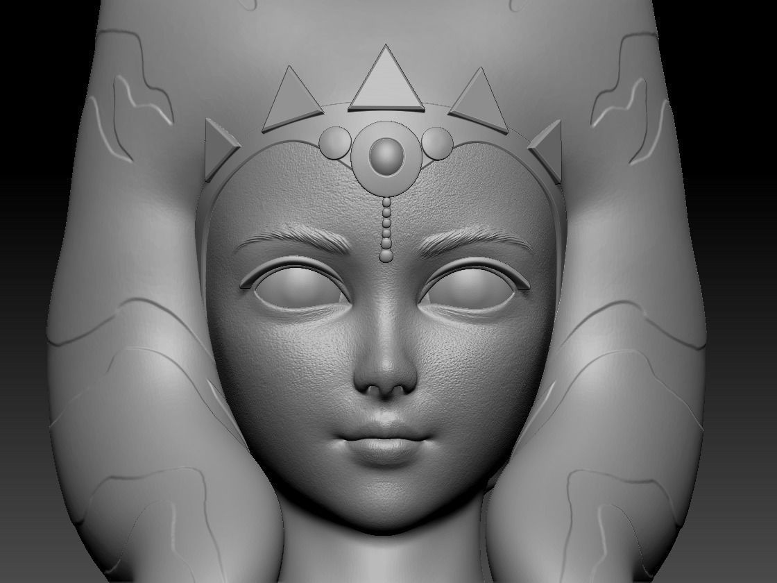 CUTIE TOGRUTA GIRL 3D print model_8