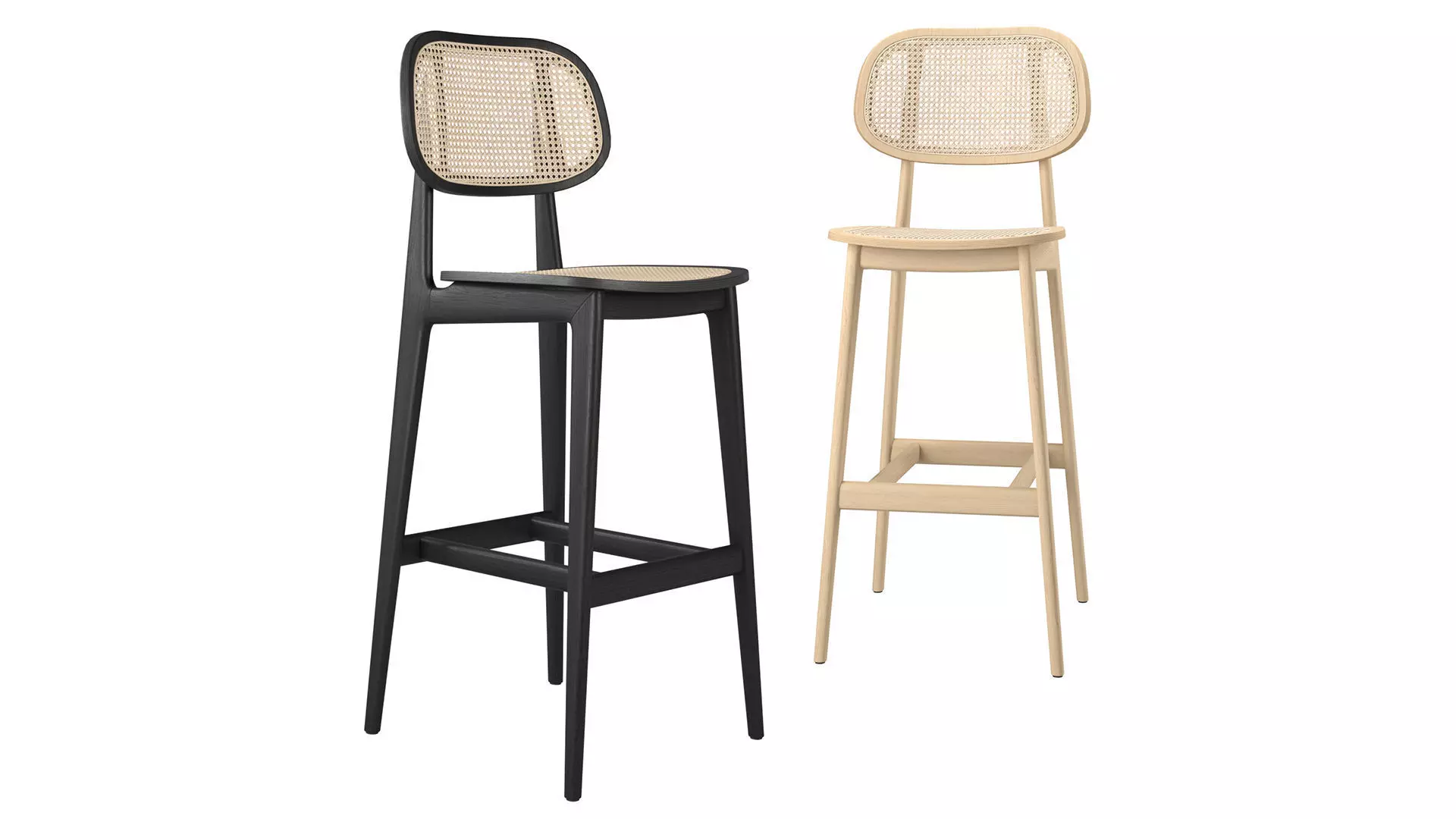 Titus bar stool By Vincent Sheppard 3D model