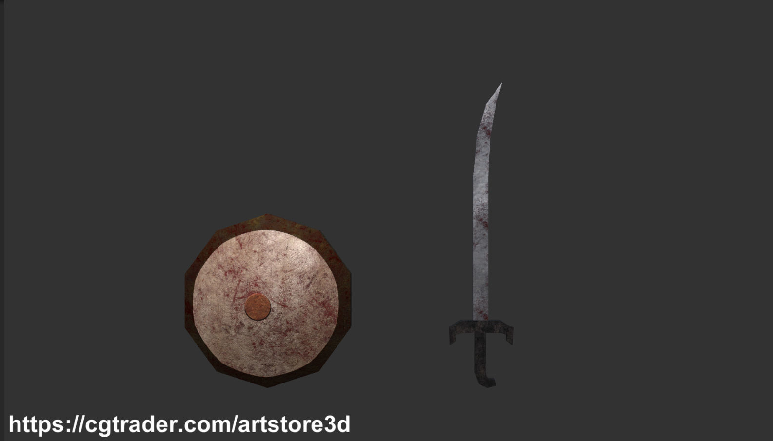 Warrior-Arab-Optimize Low-poly 3D model_24