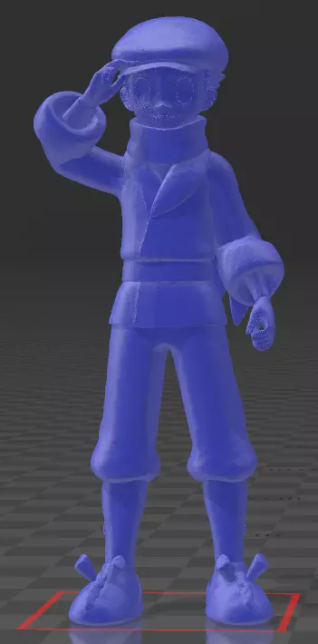 Rei pokemon trainer 3D print model