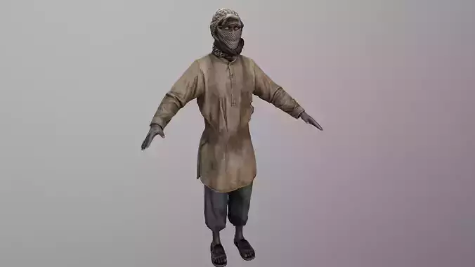 Casual Man In Shalwar Qameez