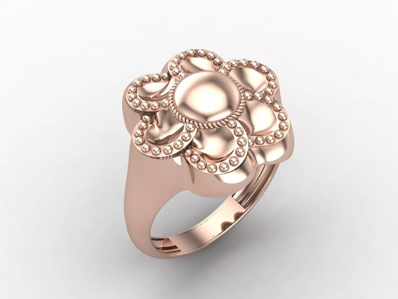 Plain Ring Women Ready STL 3DM Models Womens Rings 3D models 3D print model_0